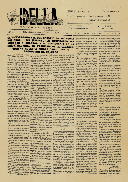IDELLA Nº53 AÑO 1926