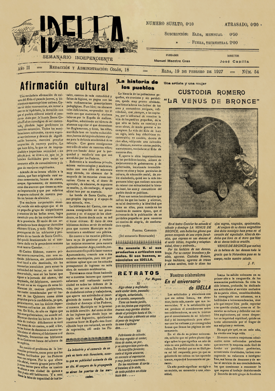 IDELLA Nº54 AÑO 1926