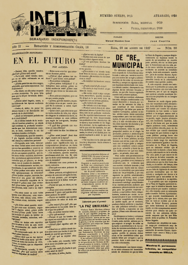 IDELLA Nº80 AÑO 1926