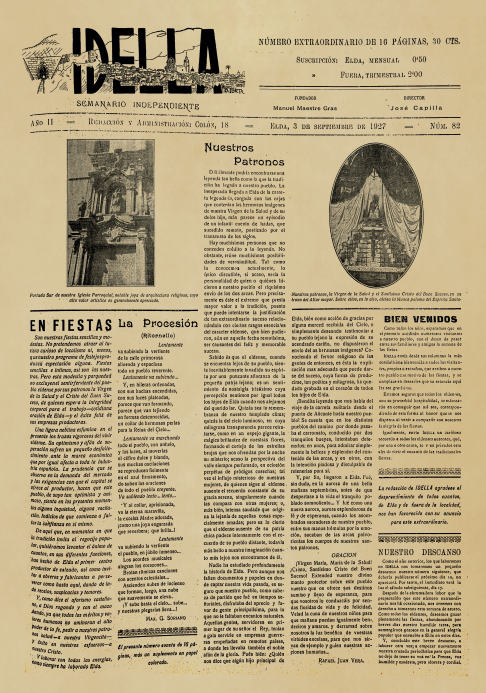 IDELLA Nº82 AÑO 1926