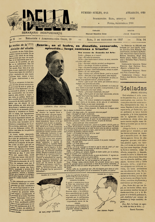 IDELLA Nº94 AÑO 1926