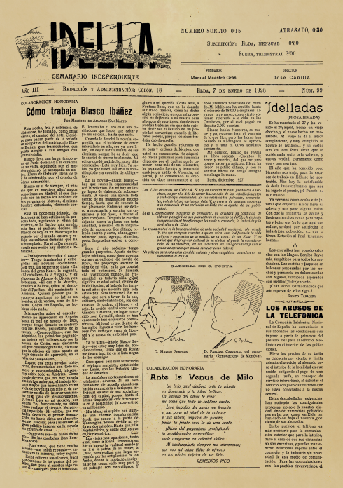 IDELLA Nº99 AÑO 1926