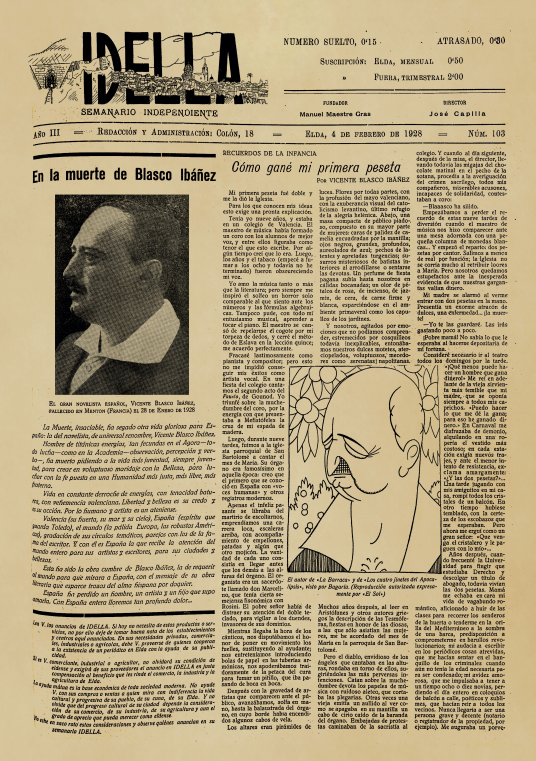 IDELLA Nº103 AÑO 1926