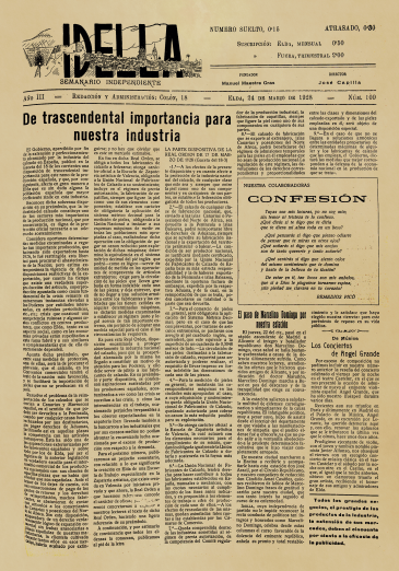 IDELLA Nº109 AÑO 1926