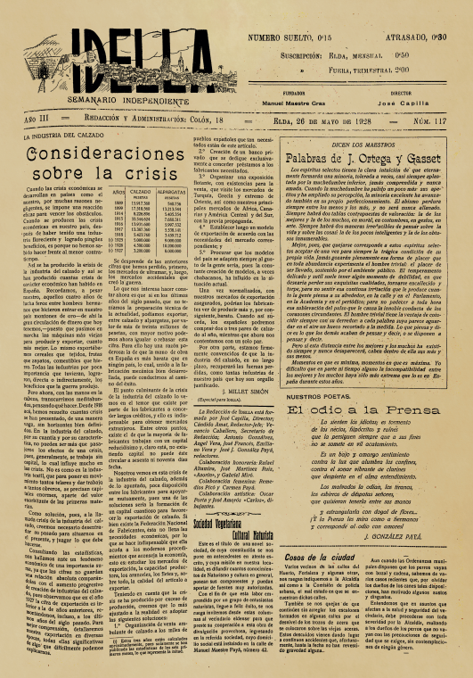 IDELLA Nº117 AÑO 1926