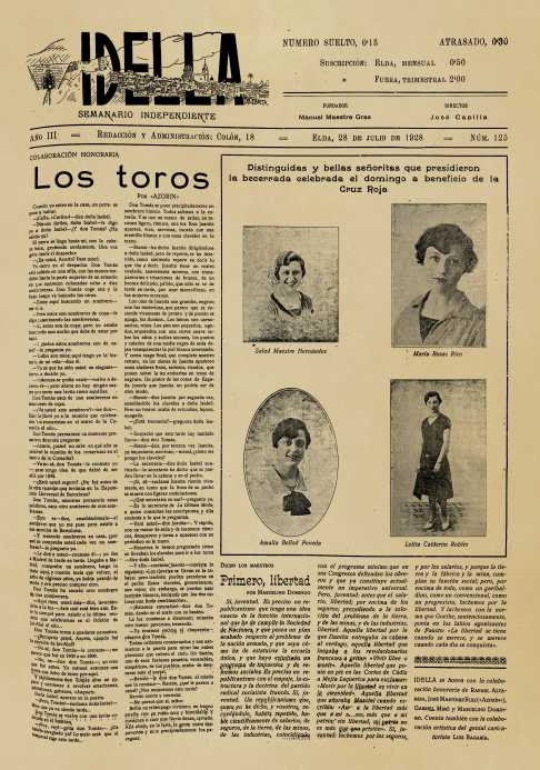IDELLA Nº125 AÑO 1926