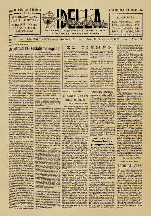 IDELLA Nº126 AÑO 1926