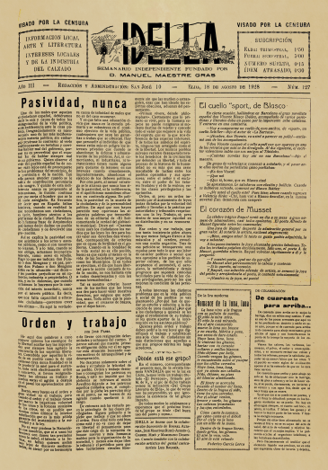 IDELLA Nº127 AÑO 1926