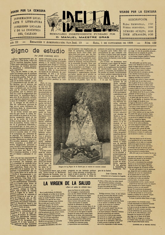 IDELLA Nº129 AÑO 1926