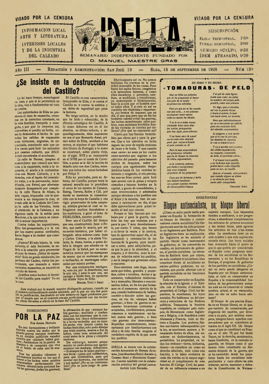 IDELLA Nº130 AÑO 1926