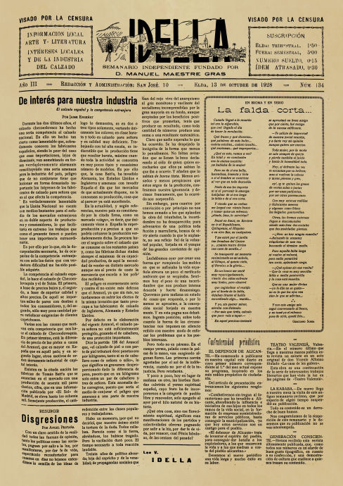 IDELLA Nº134 AÑO 1926