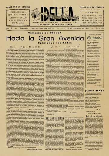 IDELLA Nº138 AÑO 1926
