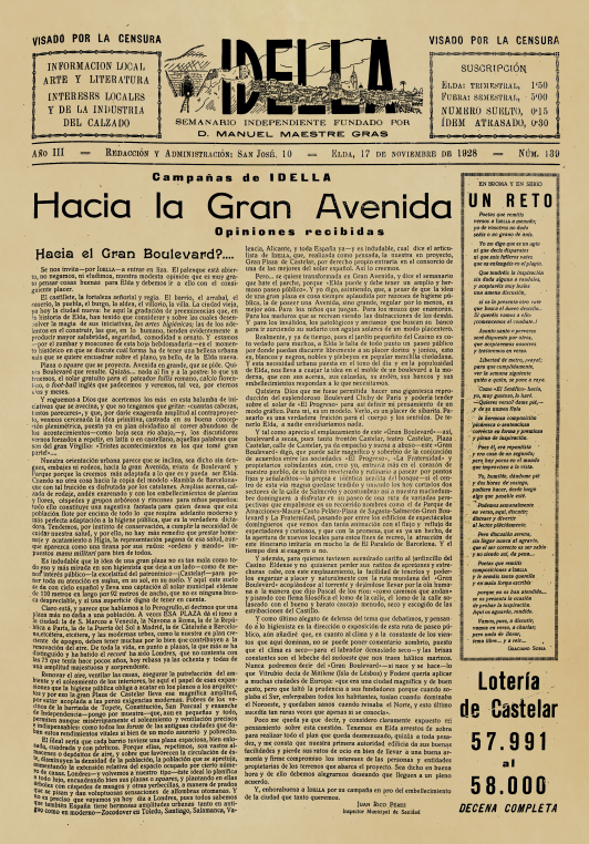 IDELLA Nº139 AÑO 1926