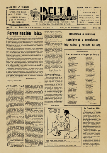IDELLA Nº145 AÑO 1926