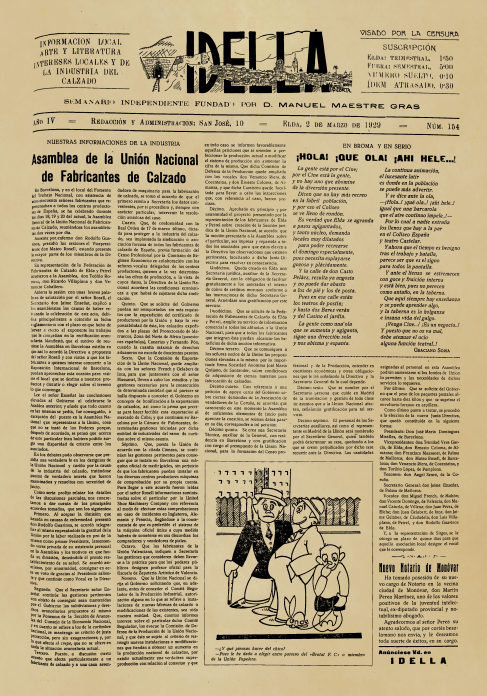 IDELLA Nº154 AÑO 1926