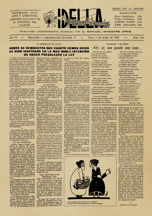 IDELLA Nº155 AÑO 1926