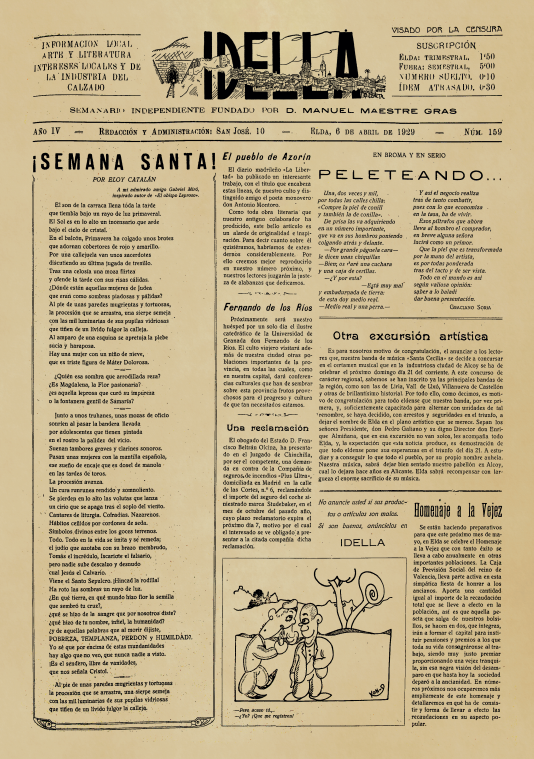 IDELLA Nº159 AÑO 1926
