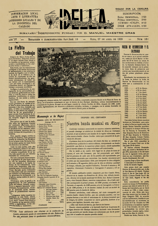 IDELLA Nº162 AÑO 1926