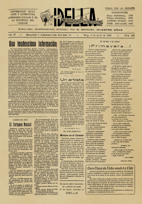 IDELLA Nº163 AÑO 1926