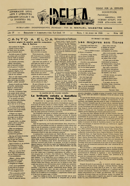 IDELLA Nº167 AÑO 1926