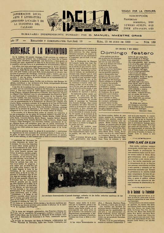 IDELLA Nº169 AÑO 1926