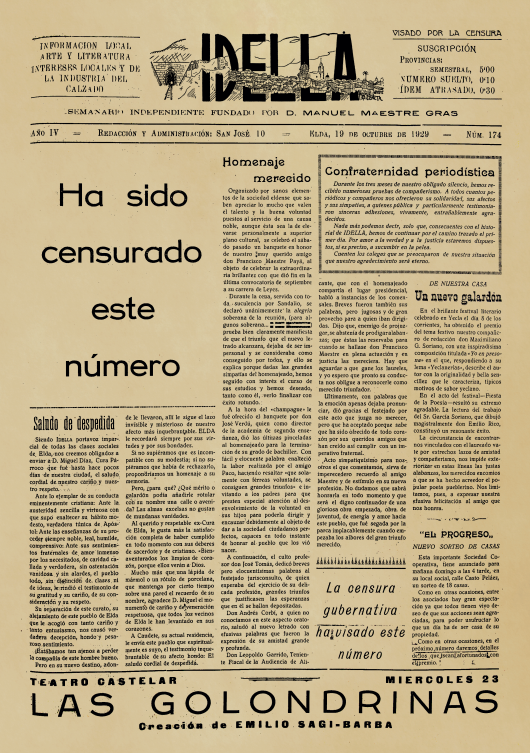 IDELLA Nº174 AÑO 1926