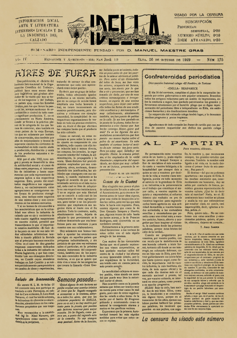 IDELLA Nº175 AÑO 1926