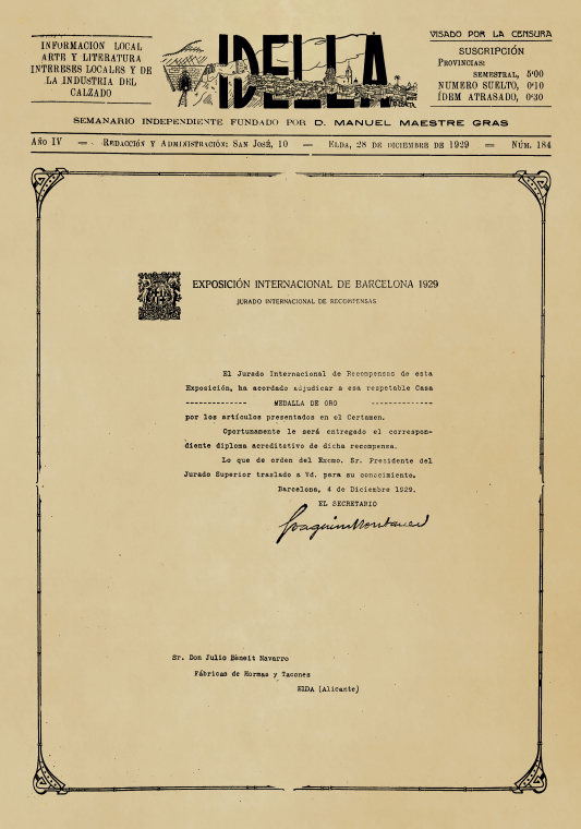 IDELLA Nº184 AÑO 1926
