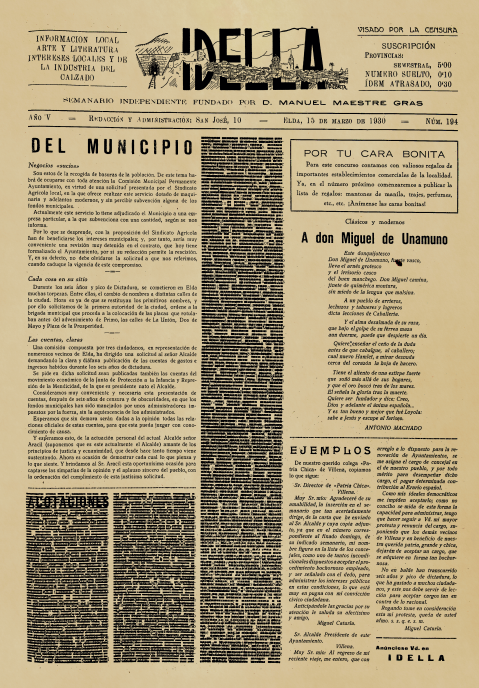 IDELLA Nº194 AÑO 1926