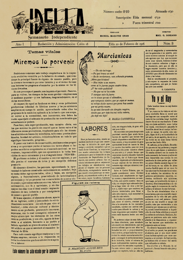 IDELLA Nº 3 AÑO 1926