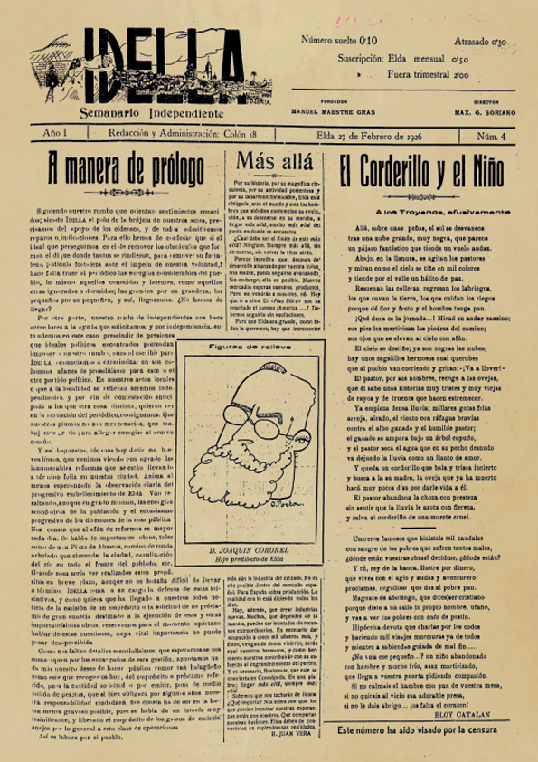 IDELLA  Nº4 AÑO 1926
