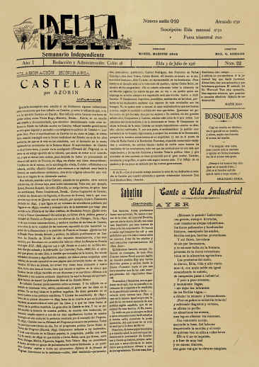 IDELLA Nº22 AÑO 1926