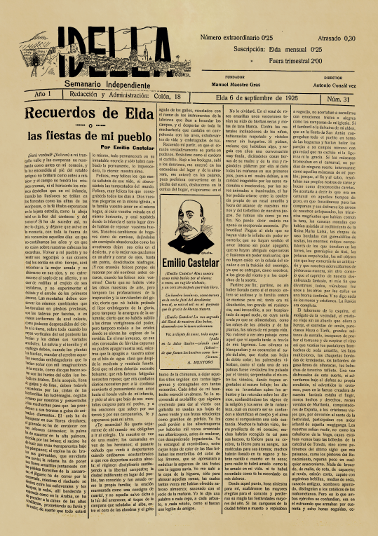 IDELLA Nº31 AÑO 1926
