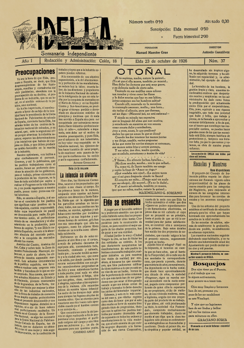 IDELLA Nº37 AÑO 1926
