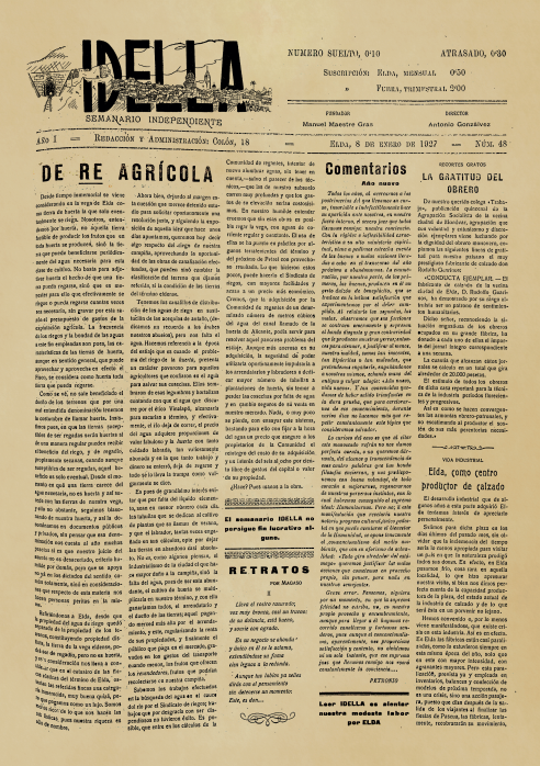 IDELLA Nº48 AÑO 1926